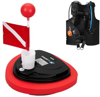 TUDIVING - Ventilateur de plongée sous-Marine avec Gilet stabilisateur, système de plongée étanche, Portable et Rechargeable de Type narguilé, Appareil respiratoire sous-Marin