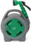 Pelle & Sol 10M Garden Hose Reel with 7 Adjustable Spray Nozzle Gun| Garden Hose with Hose Connector | Mini Hose Reel Garden Accessories | Lawn & Garden Watering Equipment - Green