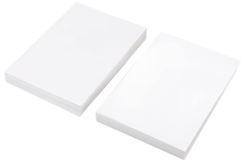 Cartes Blanches en Papier Cartonné, 100 Pièces, 10,2 x 15,2 cm, pour Projets DIY, Albums et Artisanat