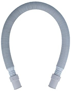 tecuro Ablaufschlauch Ø 25/28 mm, ausziehbar 70-200 cm, knickfest, hochflexibel - 56608