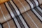 Dekostoff Meterware Ethno - robuster Jacquard braun Indianer - Stoff Kostüme Poncho Mexico - stabiles Mischgewebe Polsterstoff *ab 50 cm