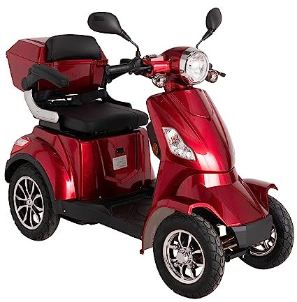 4-Wheeled e-Mobility Device Fastest Red by Green Power