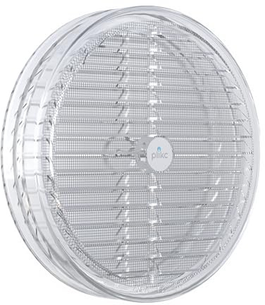 Plikc Aero G - Aérateur d'ouverture fixe à double grille transparente avec filet anti-septum (trou de 20 à 160 mm)