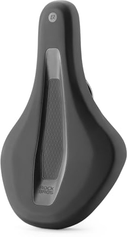 ROCKBROS Kids Bike Saddle Youth Replacement Bike Seat BMX Bicycle Seat with Ergonomic Design -3 Zone Concept - Waterproof, Enhance Young Little Riders Gifts for BMX, MTB & Road 16 to 24 (No Clamp)