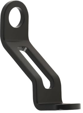 LT Easiyl 2X Soportes para Depósito de Aceite de Freno de Motocicleta 70 X 17 Mm Color Negro