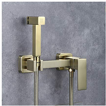 CPYGMXI Pulvérisateur Bidet avec Lait à Couches en Laiton à Eau Froide Chaude pour londe de Douche de Douche de Douche Murale de Salle de Bain Murale