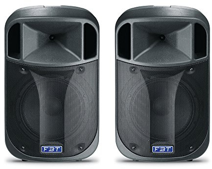 2 altavoces activos FBT J12A de 12 pulgadas, 450 W, sistema de sonido DJ Disco PA