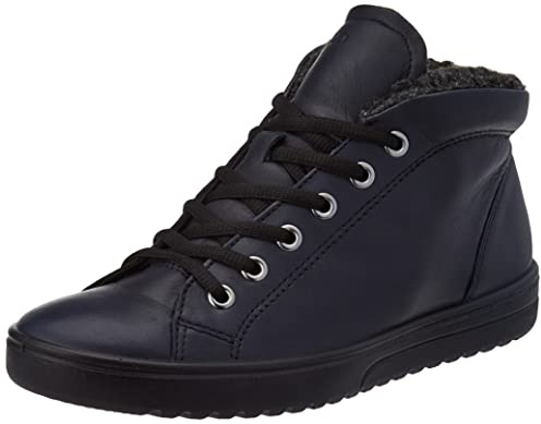 ECCO Fara Sneaker Ankle-High, Scarpe da Ginnastica Alte, Donna, Blu (Night Sky), 40 EU