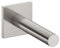 Keuco IXMO Armatur 59545, Wanneneinlauf, Rosette eckig, 202mm, Farbe: Nickel gebürstet - 59545050102