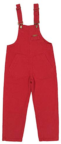 Peacolate 5-16Years Girls Pink Embroidered Denim Overalls Denim Jumpsuits & Rompers Big Girls Pants