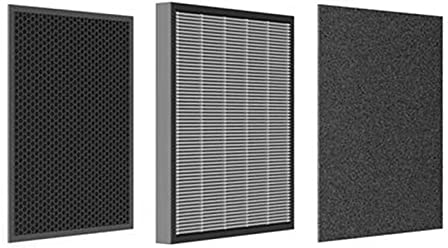 Zealing Dreischichtiger Verbundfilter Ersatzfilter für Zigma Luftreiniger Aerio-300/360 H13, für optimale Luftqualität, echter HEPA-Filter mit austauschbarem Filter
