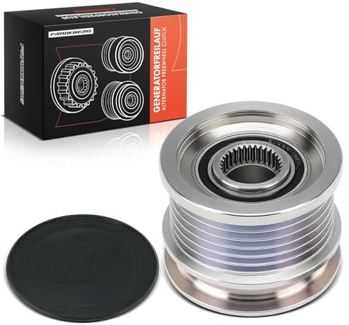 Frankberg Alternator Freewheel Clutch Pulley with 6 grooves Diesel | Compatible with Astra J Caravan P10 2.0L Zafira Tourer C P12 2.0L Replace# 55565443