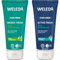 WELEDA Bio For Men 3in1 Duschgel & Shampoo Duo Set - Naturkosmetik Männer Duschseife & Haarpflege mit Zitrone/Zedernholz Duft & Eukalyptus & Vetiver Duft (2x 200ml)