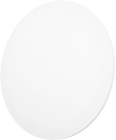 PartyKindom Round Oil Painting Frame 20 Inch Pre-Stretched Cotton Canvas Panel for Acrylic and Oil Paints with Wrapped Corners Ideal for Home Art and Creative Projects