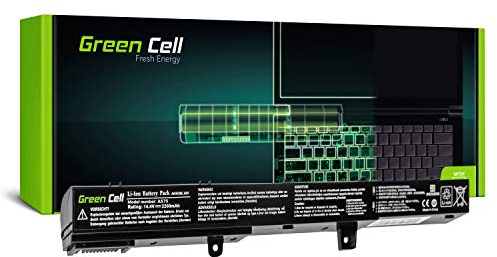 Green Cell Laptop batteri Asus A41N1308 för Asus X551 X551C X551CA X551M X551MA X551MAV R512 R512C D550 D550C F51C F51CA F551M F751L R508 CA R509 R512CA X451 X451CA X451MAV X751L (14,4 V)