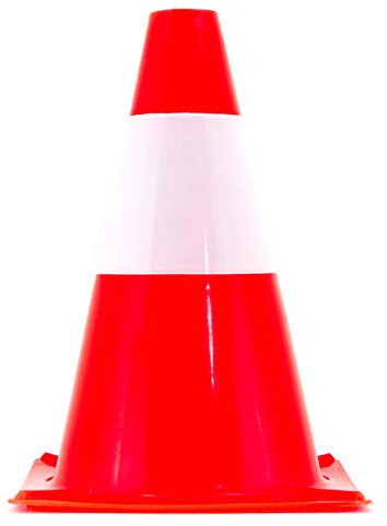 CONO BIRILLO STRADALE SEGNALETICO SPARTITRAFFICO 30cm