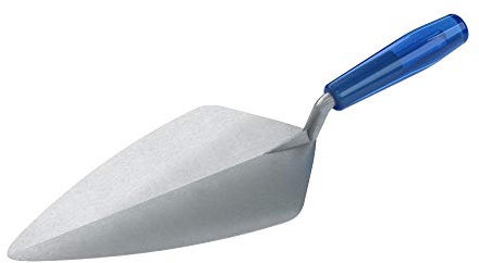 Bon 72-556 Brick Trowel Forged 11-inch Narrow London Plastic Handle