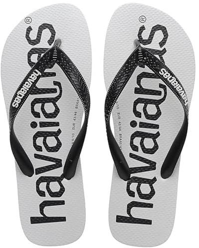 Havaianas Top Logomania Mixte FlipFlop Black/Black 41 EU