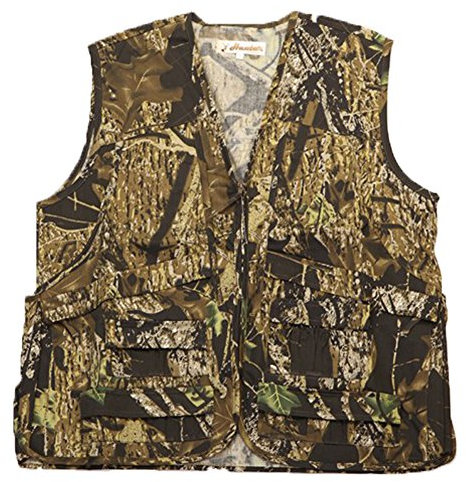 fratelliditalia.org Gilet sans manches chasse pêche sport poches coton hommes camouflage vert - Personnalisable avec votre logo