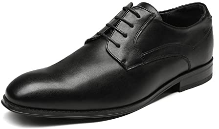 Bruno Marc Mens Dress Shoes Lace Up Derbys Formal Shoes for Men,Size 12,Black,SBOX229M-E