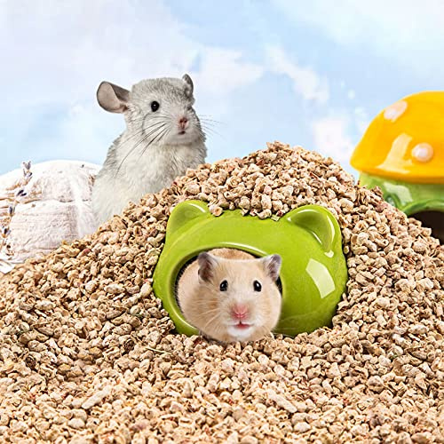Sukh 308g Corn Cob Hamster Bedding - Guinea Pig Bedding Rabbit pet Bedding Guinea Pig Rabbit Litter Horse Bedding pellets Bunny Pig Hedgehog Chicken coop Reptile Chinchilla Animal Bedding