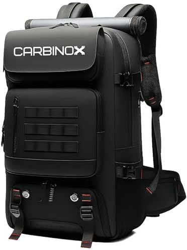 CARBINOX Tactical Backpack for Men Army Molle Bag Large Capacity Assault Pack