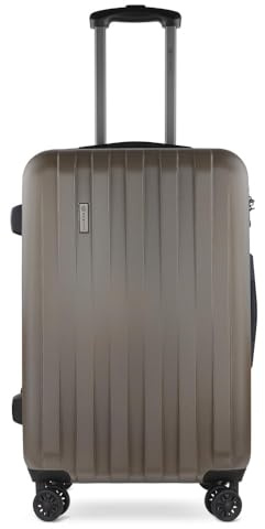 bugatti Lima Hartschalenkoffer 67x45x27,5 cm, 58,1L, 4-Rollen mit TSA-Schloss, Bronze