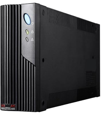 AMEHRU MT1000S/UPS Alimentation sans Interruption 1 kVA/600 W for Serveur avec autonomie prolongée de 4 Heures
