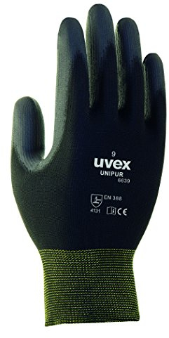Uvex unilite/unipur 6024806 Polyamide, Polyuréthane Gants de montage Taille: 6 EN 388 1 paire(s)