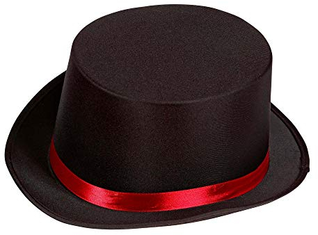 W WIDMANN MILANO Party Fashion - Zirkusdirektor Zylinder, Kopfbedeckung, Accessoire für Faschingskostüme