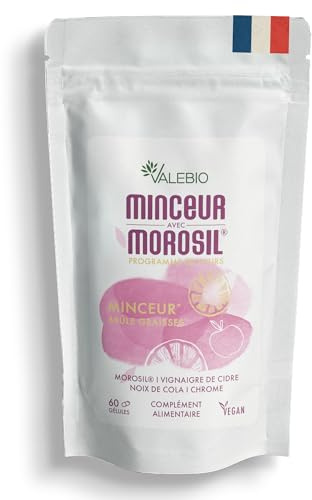 Morosil ® + vinaigre de cidre | Contrôle du poids, digestion & régulation de la glycémie | 60 gélules gastro-résistantes | Fabriqué en France | Valebio