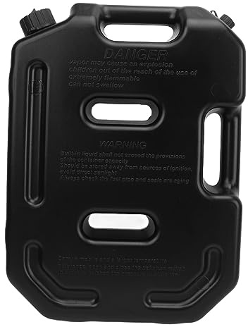Deposito 10L A Prueba De Golpes Tanque Gasolina Portatil De Emergencia Para Moto Vehiculos Todoterreno SUV Sin Soportes