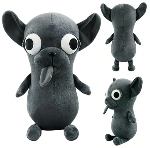 Jouets en Peluche Chihuahua, 25 cm Poupées en Peluche de Chien, Chihuahua Figurine en Peluche, Peluche en forme de Chiot, C-hihuahua Animal en Peluche, Chihuahua Plush Toys, Cadeaux pour Enfants