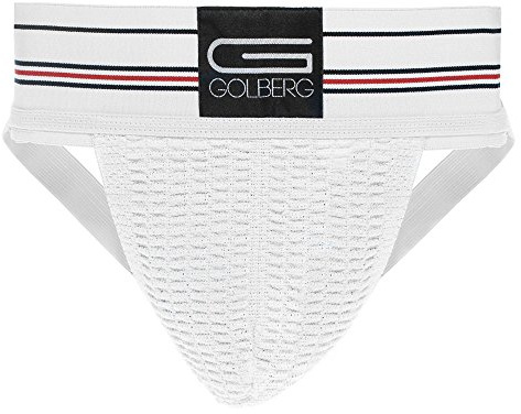 GOLBERG Performance Sport Jock Strap - Active White Color - (Medium)
