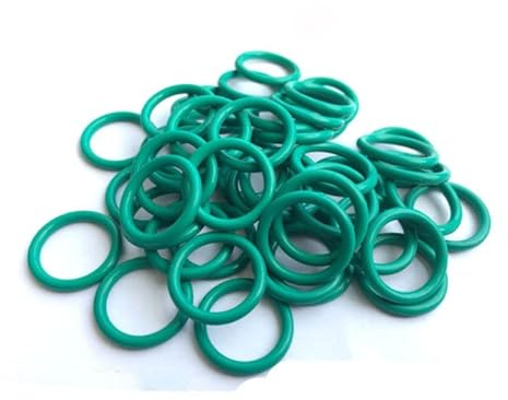 20PCS Green O-Ring Gasket Fluorine Rubber Sealing Ring Fuel Washer Heat-Resistant Seal Gaskets OD 4-70mm CS 1/1.5/2mm-OD 65 x CS 2mm