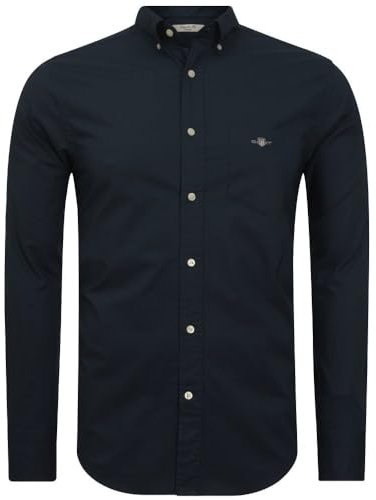 GANT Herren REG POPLIN Shirt, Marine, XXXXXL