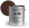 Tailored Paint uPVC Window & Door 1K Paint Brush or Spray On - Gloss Finish - RAL8016, Mahogany Brown - 250ml Tin
