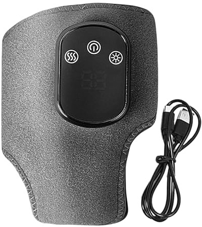 Masajeador Eléctrico de Pies - Dispositivo Multifuncional Para Alivio De Tobillos | Masaje Podal Y Tobillos Recargable Con Calor Para Gimnasio, Fitness, Running Y Deportes