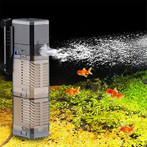 LONDAFISH Aquarium Filter 3-in-1 Aquarium Tauchpumpe Wasserpumpe für Aquarium 8W 20W 25W (CHJ-602 / 20W)