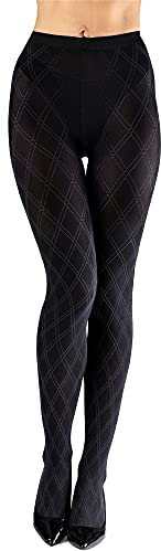 Bellivalini Damen Strumpfhose 100 DEN BLV-1113 (Schwarz, L)