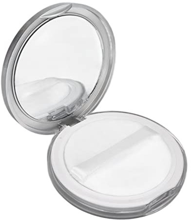 Contenitori Trucchi, Custodia in Polvere Sfusa, Cipria in polvere compatta HD ricaricabile con specchio da viaggio regolabile per cipria, fard, fondotinta, BB cream, CC cream