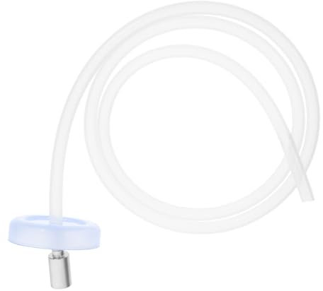 Luxshiny Accesorios Para Bebederos Con Tubo De Silicona y Pesado Manguera De Acero Inoxidable Para Dispensador De Agua Repuesto Para Bomba Eléctrica