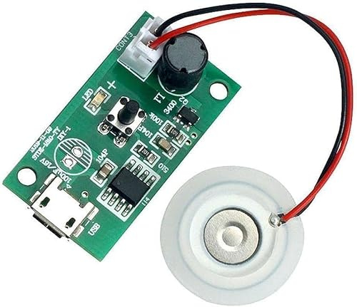 Atomization Film Air Humidifier Driver Board Mist Maker Fogger Ultrasonic Discs Circuit Ultra Power Low Fine Module Spray Large Home and Kitchen