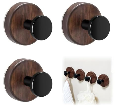 Xanthelle Support pour Serviette Sans Perçage, Lot de 3 Ventouses avec Crochets & Ventouse Doubles, Support Serviette à Coller, Crochets Ventouse Extra Forts pour Salle de Bain Cuisine