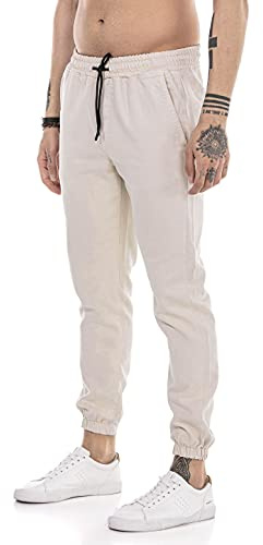 RED BRIDGE Pantalone da Uomo Joggers Pants Chino Beige XL