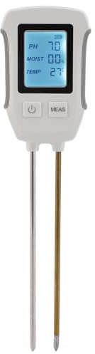 Jordfuktighetstestare soil ph tester Jordtestersensor Med Dubbel Sond Digital Display Med Hög Noggrannhet Jord Ph-Mätare För Inomhus Utomhusväxter Trädgård Mierniki gleby