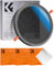 K&F Concept Nano-K 49mm ND Filtro Variable ND2-32 y Filtro Polarizador CPL 2 en 1, ND2-32 Filtro Densidad Neutra &CPL Filtro Vidrio Óptico HD para Objetivo 49mm
