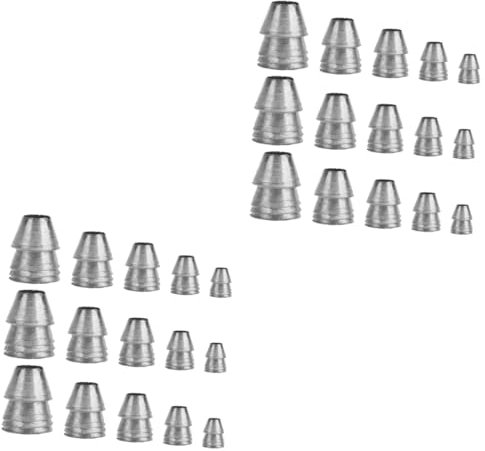 POPETPOP 2 Sätze Gartengeräte Zubehör Ersatz Axtstiel Kleine Äxte Stiel Keil Verstärktes Beil Äxte Keile Keilaxtstiel Keilaxt Reparaturwerkzeug Eisen 25 Stücke * 2