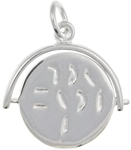 I Love You spinner hänge – 925 sterlingsilver – levereras med gratis presentförpackning eller presentpåse