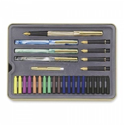 New Staedtler Calligraphy Pen Set, 33 Pieces, Student Drawing Painting